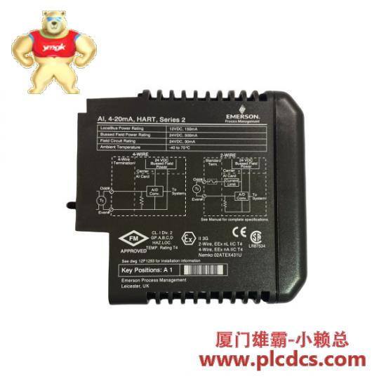 emerson_ve4003s2b2_deltav_analog_input_module.jpg 艾默生 VE4003S2B2 DeltaV 模拟输入模块