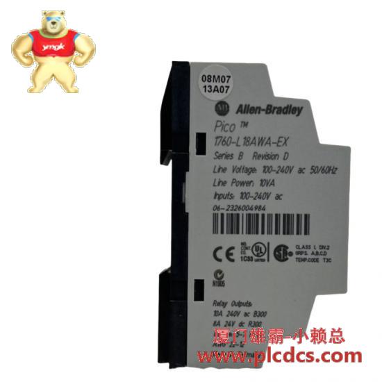 凤凰联系列 1760L18AWAEX 小型控制器，带实时时钟，18路可扩展I/O，交流供电