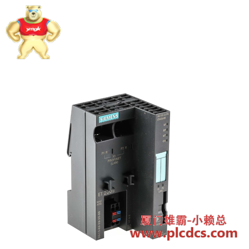 6es7151-3aa23-0ab0_siemens_et200s_im151-3_pn_st_interfacemodule.png 西门子 6ES7151-3AA23-0AB0 ET200S IM151-3 PN ST 工业接口模块
