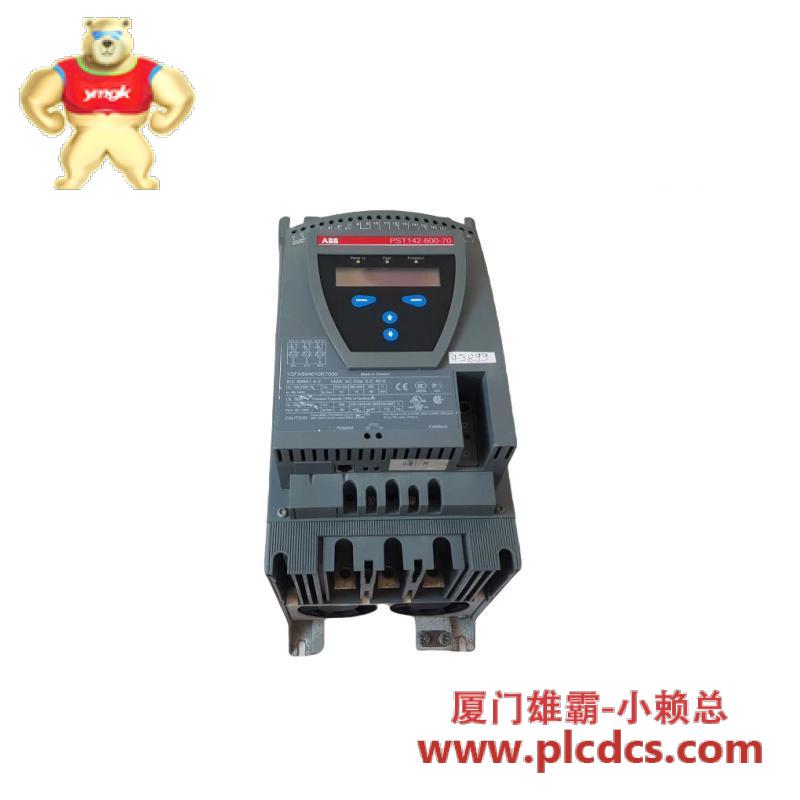 abb_pst142-600-70_softstarter.jpg ABB PST142-600-70 软启动器,电机驱动专用