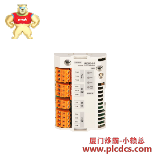 abb_rdio-01_digital_i_o_module.png ABB ABB RDIO-01 数字输入输出模块