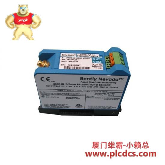 bently_nevada_330180-x1-00_3300_xl_proximitor_sensor.jpg Bently Nevada 330180-X1-00 3300 XL 非接触式电涡流传感器
