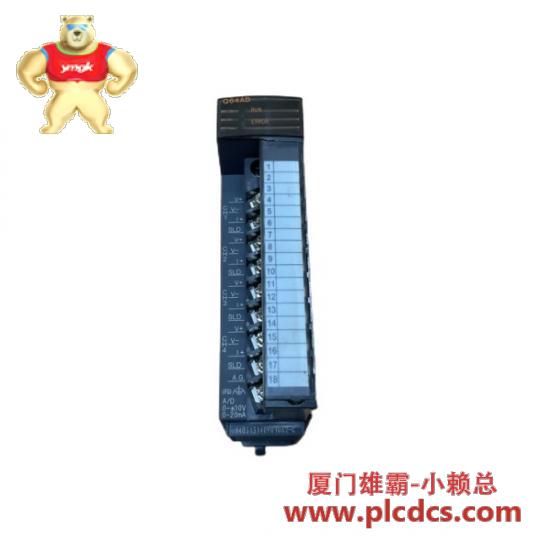 mitsubishi_q64ad_a_d_converter_unit.jpg 三菱FX3U-32MR/DS可编程逻辑控制器AC基础单元模块