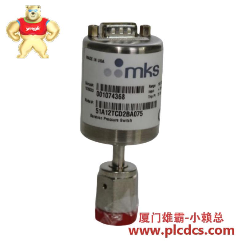 mks_51a12tcd2ba075_pressure_switch.jpg SOR MKS 51A12TCD2BA075压力开关,适用于油液环境,碳钢材质