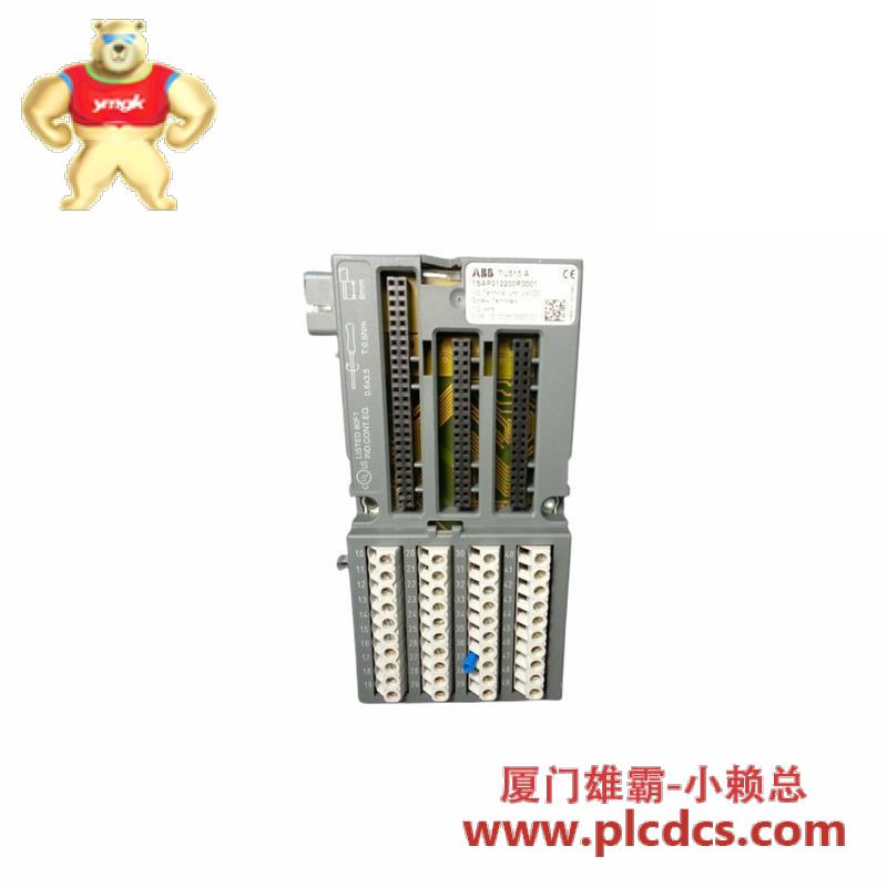 abb_tu515_1sap212200r0001_i_o_terminal_unit.jpg ABB TU515 1SAP212200R0001 I/O终端单元