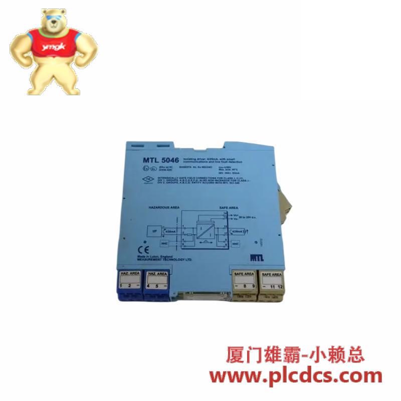 eaton_mtl5046_drive_board.jpg EATON MTL5046驱动板,适用于工业自动化控制系统