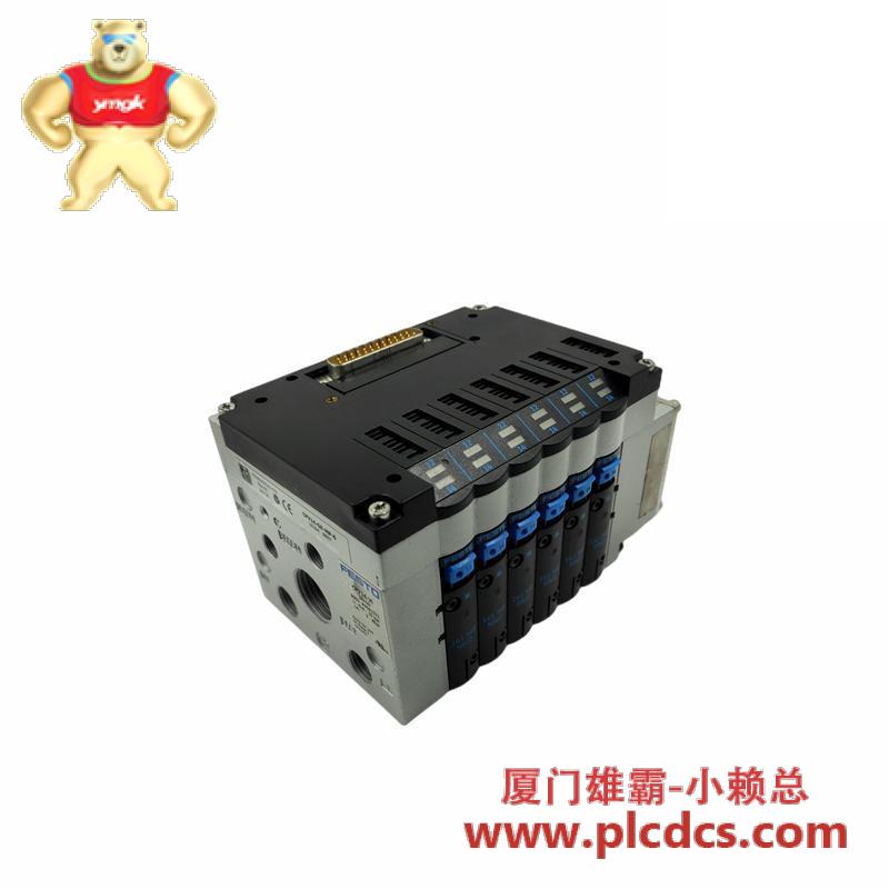 festo_cpv10-vi_18200_valve_terminal.jpg FESTO CPV10-VI 18200阀终端模块,适用于自动化控制系统