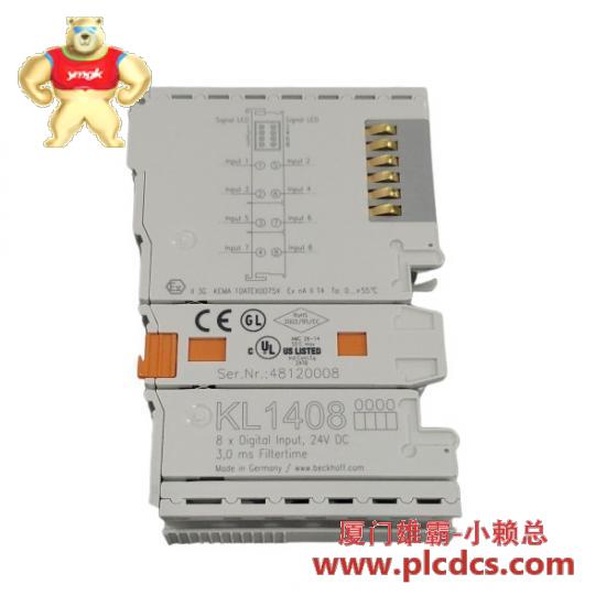 beckhoff_kl1408_digital_input_terminal.jpg 倍福(Beckhoff)KL1408 8通道数字输入终端