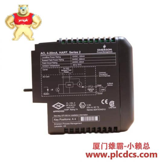 emerson_deltav_ve4005s2b1_analog_output_card.jpg EMERSON Emerson DeltaV VE4005S2B1 模拟输出卡