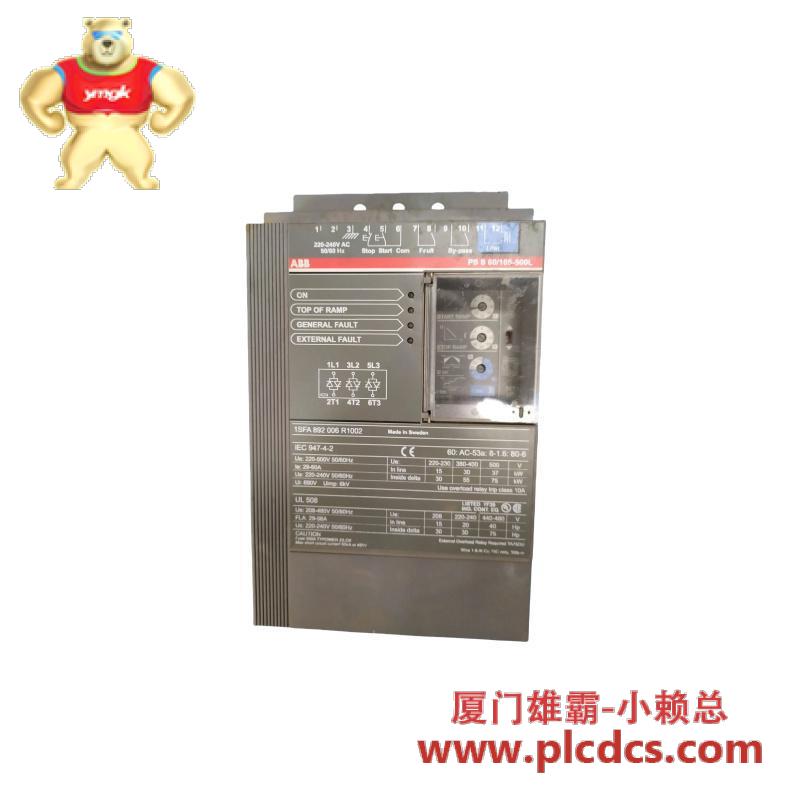 abb_1sfa892006r1002_softstarter.jpg ABB 软启动器 1SFA892006R1002 软启动控制器