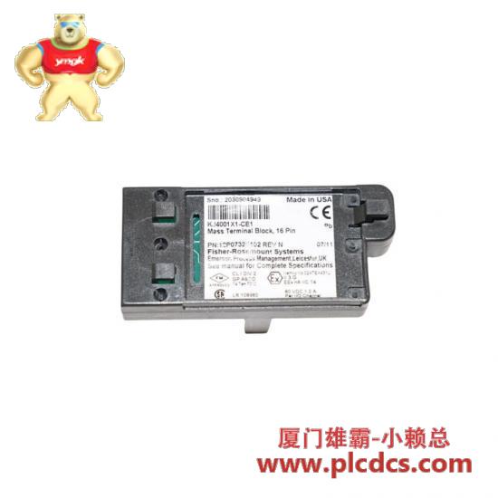 emerson_kj4001x1-ce1_12p0732x022_16_pin_mass_terminal_block_2.jpg EMERSON EPRO PR6424/006-111 CON031 高精度电涡流传感器模块